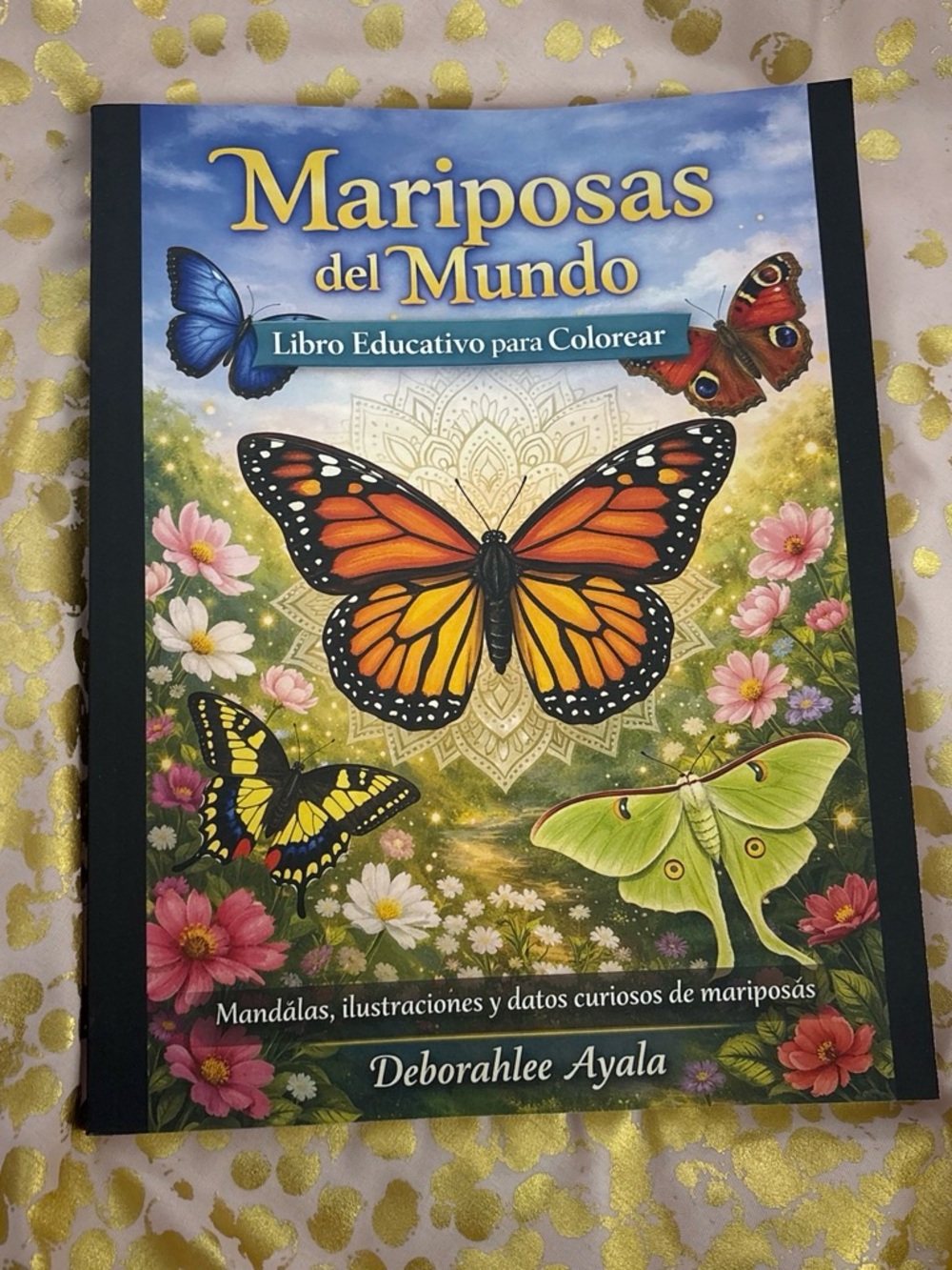Mariposas del Mundo – Libro Educativo para Colorear
